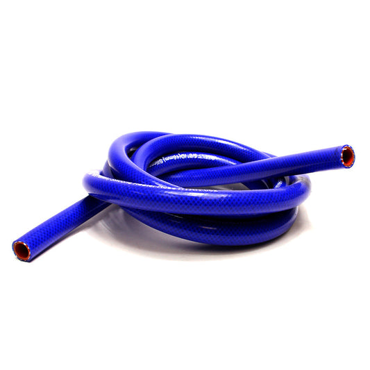 HPS 3/4" ID blue high temp reinforced silicone heater hose 10 feet roll