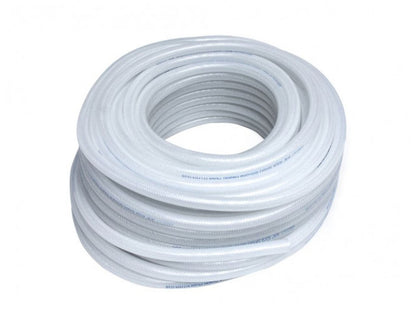 HPS High Temp 3/4" ID (19mm) Reinforced Silicone Heater Hose Clear - 50F