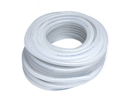 HPS High Temp 3/4" ID (19mm) Reinforced Silicone Heater Hose Clear - 100F