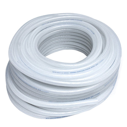 HPS High Temp 5/32" ID(4mm)Reinforced Silicone Braid Clear Hose Tubing