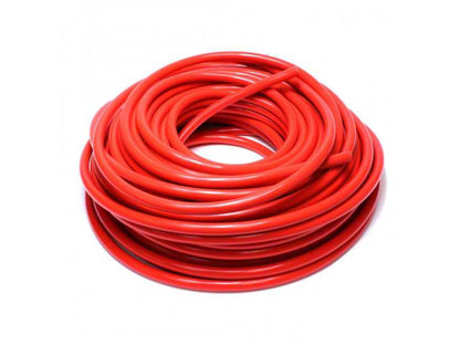 HPS High Temp 1/4" ID (6mm) Reinforced Silicone Heater Hose Red - 100 Feet