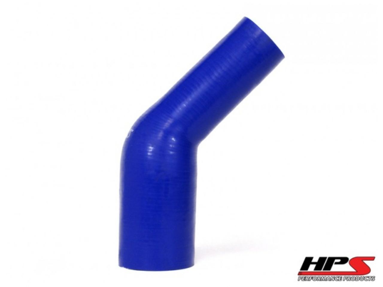 HPS 3-1/4" - 3-1/2" ID, Silicone 45 Degree Elbow Reducer Coupler Hose