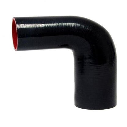 HPS Performance Products HPS 2-3/8" - 3" ID, Silicone 90 Degree Elbow Reducer Hose