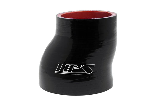 HPS Performance Products HPS 3" - 3-1/2" Silicone Offset Reducer Coupler Hose, High Temperature 4-ply Reinforced