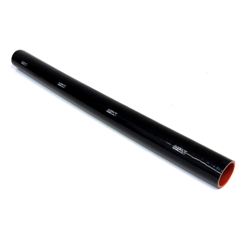 HPS 2" ID, 3 Feet Length, Silicone Straight Coupler Coolant Tube Hose, High Temp 4-ply Reinforced, Black, 51mm ID