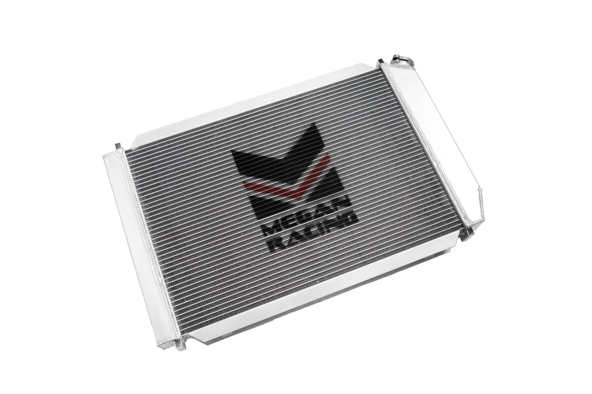 Megan Racing Radiator for Ford Mustang 1979-1993, All Aluminum, 50mm Heat Exchanger, Direct Bolt On MR-RT-FM79