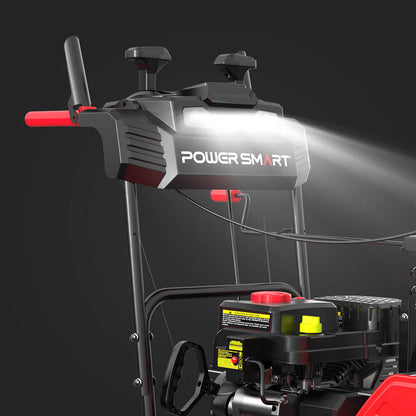 PowerSmart 26'' 252cc Two Stage Self-Propelled Gas Snow Blower w/ Electric