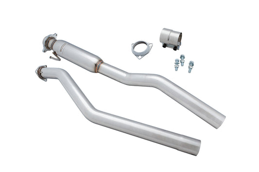 Megan Racing Mid Pipe for Civic 02-05 Si EP3 – 2.25" T-304 Stainless, OEM Replacement LWT-MIDPIPE-EP3