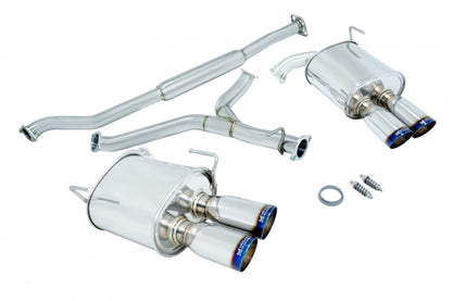 Megan Racing Cat-back Exhaust System for 2011-2014 Subaru WRX - SS/OE-RS/OEB, T-304 Stainless Steel