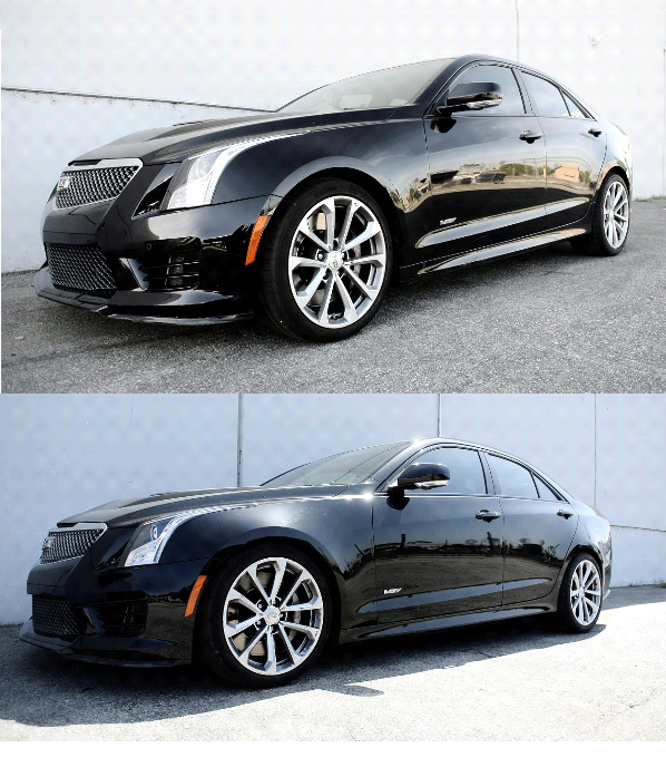 Megan Racing Lowering Springs for Cadillac ATS V6 2013-2019 Cold Wound Steel 19mm Drop