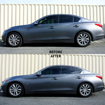 Megan Racing Lowering Springs (Front & Rear) for Infiniti Q50/Q50T 2014+ RWD – SAE 9254