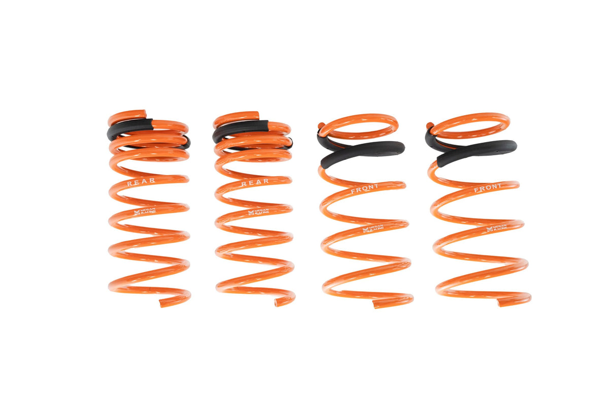Megan Racing Lowering Springs for Toyota GR86 2022+ Front Drop 20mm Rear Drop 28mm Powder Coated Finish MR-LS-TG8622