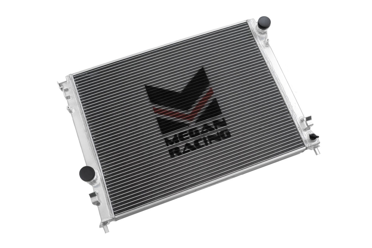 Megan Racing Radiator for 2009-2020 Dodge Charger 5.7L V8, All Aluminum, 55mm Heat Exchanger, Direct Bolt On MR-RT-DC06