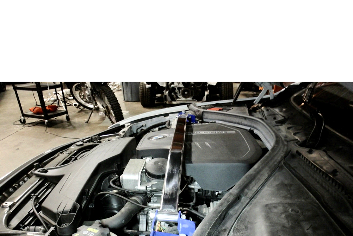Megan Racing Strut Tower Bar for BMW 3 Series F30/F31 2012-2018 Aluminum 5-Bolt