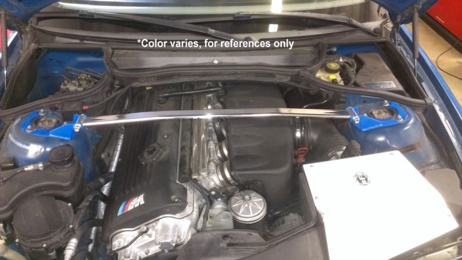 Megan Racing Strut Bar Front for BMW E46 3 Series 1999-2005 M3 2001-2006 - Mr-Sb-E46FU-1P