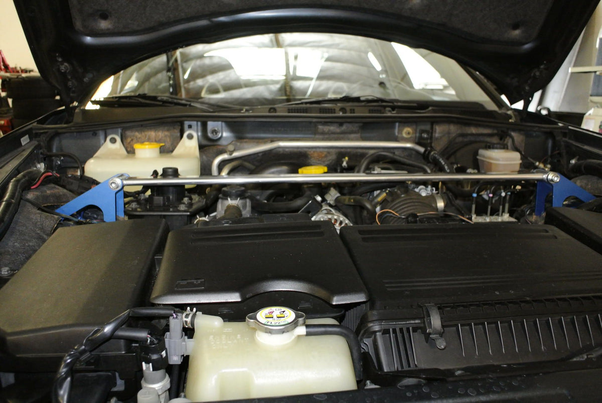 Megan Racing Strut Bar Front for 2004-2011 Mazda RX8 Race Spec 1 Piece Racing Style