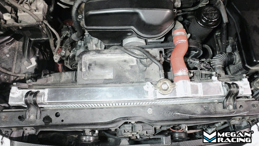 Megan Racing Radiator Manual Transmission for 2000-2005 Lexus IS300 All Aluminum, 50mm Heat Exchanger MR-RT-LI01