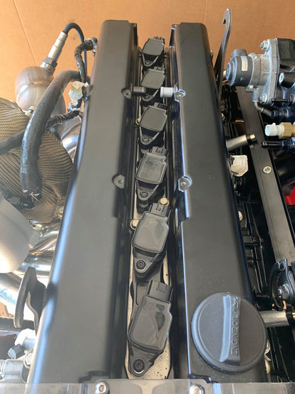 ASE 2JZ 1JZ Nissan R35 Coil Brackets BLACK