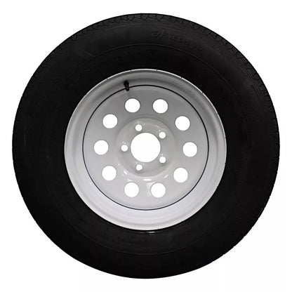 (Set of 4) Antego Tire and Wheel 225/75R15 Trailer Tire – Reinforced 10-Ply-Ply Design