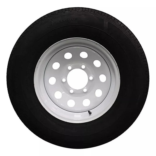 (Set of 2) Antego Tire and Wheel 225/75R15 Trailer Tire – Reinforced 10-Ply-Ply Design