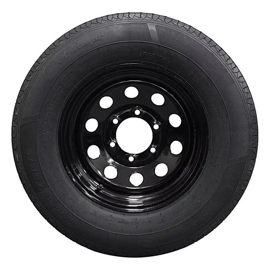 (Set of 4) Antego Tire and Wheel 225/75R15 Highway Terrain Trailer Tire & Wheel –