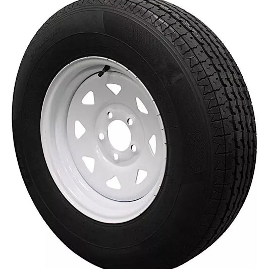 (Set of 4) Antego Tire and Wheel 225/75R15 Highway Terrain – 15.0-Inch Rim