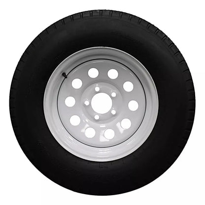 (Single Assembly) Antego Tire and Wheel 225/75D15 Highway Terrain Trailer Tire & Wheel –