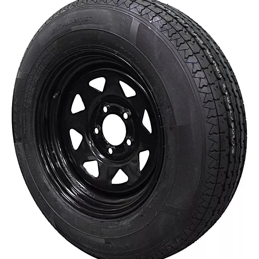 (Set of 4) Antego Tire and Wheel 205/75R15 Trailer Tire – Reinforced 8-Ply-Ply Design (2)