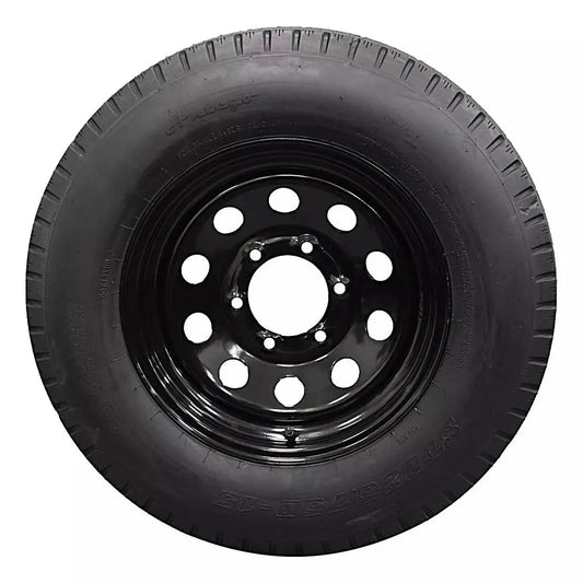 (Set of 4) Antego Tire and Wheel 225/75D15 Trailer Tire – Reinforced 8-Ply-Ply Design