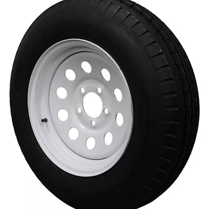 (Set of 4) Antego Tire and Wheel 205/75D15 Trailer Tire – Reinforced 6-Ply-Ply Design