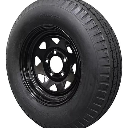 (Set of 2) Antego Tire and Wheel 185/80D13 Highway Terrain Trailer Tire & Wheel – (2)