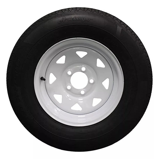(Set of 2) Antego Tire and Wheel 205/75R14 Trailer Tire – Reinforced 8-Ply-Ply Design