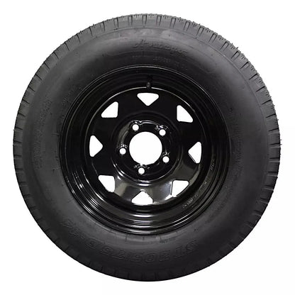 (Set of 4) Antego Tire and Wheel 205/75D14 Highway Terrain Trailer Tire & Wheel – (2)
