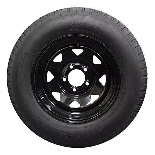 (Set of 4) Antego Tire and Wheel 205/75D14 Highway Terrain Trailer Tire & Wheel – (2)