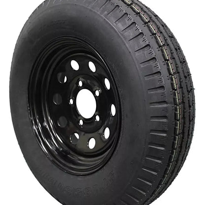 (Set of 4) Antego Tire and Wheel 185/80D13 Trailer Tire – Reinforced 8-Ply-Ply Design