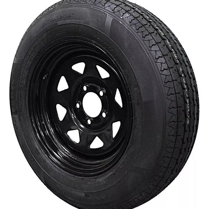 (Set of 2) Antego Tire and Wheel 205/75R15 Highway Terrain Assembly – Optimized for High