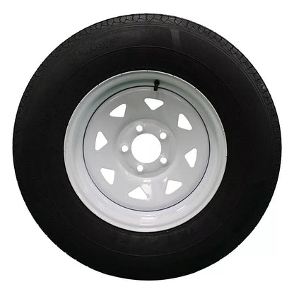 (Single Assembly) Antego Tire and Wheel Heavy-Duty 225/75R15 Highway Terrain –