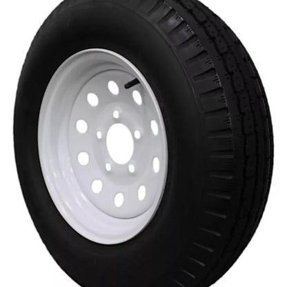 (Set of 2) Antego Tire and Wheel 185/80D13 Highway Terrain Trailer Tire & Wheel –