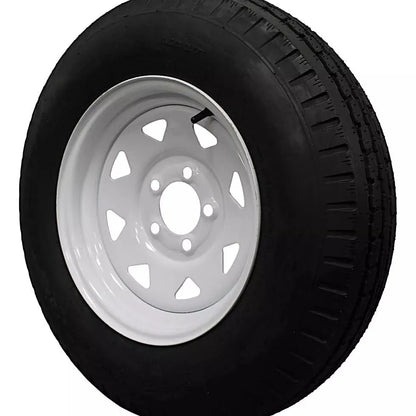 (Set of 2) Antego Tire and Wheel 205/75D14 Trailer Tire – Reinforced 6-Ply-Ply Design