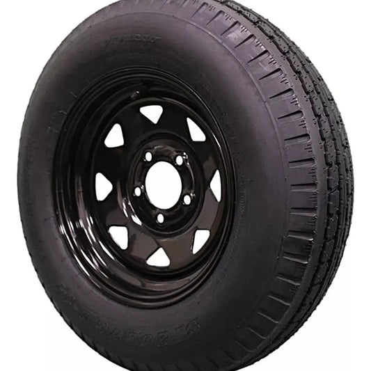 (Set of 2) Antego Tire and Wheel 205/75D14 Trailer Tire – Reinforced 6-Ply-Ply Design (2)