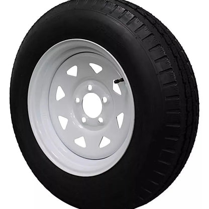 (Set of 4) Antego Tire and Wheel 205/75D15 Highway Terrain – 15.0-Inch Rim