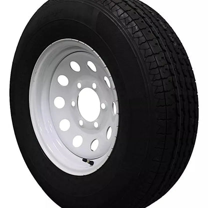 (Single Assembly) Antego Tire and Wheel 225/75R15 Highway Terrain Trailer Tire & Wheel –