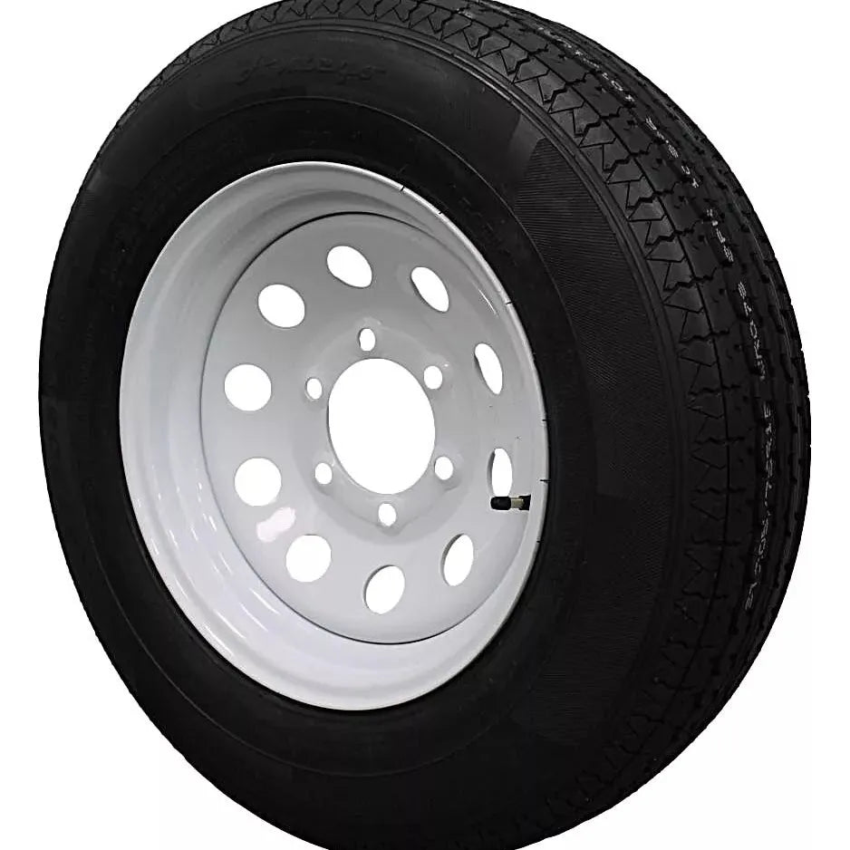 (Set of 4) Antego Tire and Wheel 205/75R15 Highway Terrain – 15.0-Inch Rim