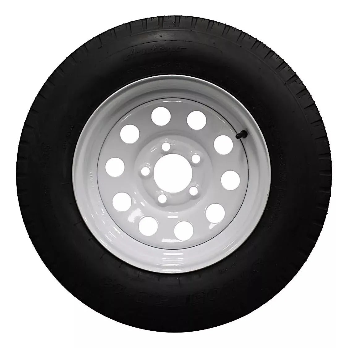 (Set of 4) Antego Tire and Wheel 205/75D14 Trailer Tire – Reinforced 6-Ply-Ply Design