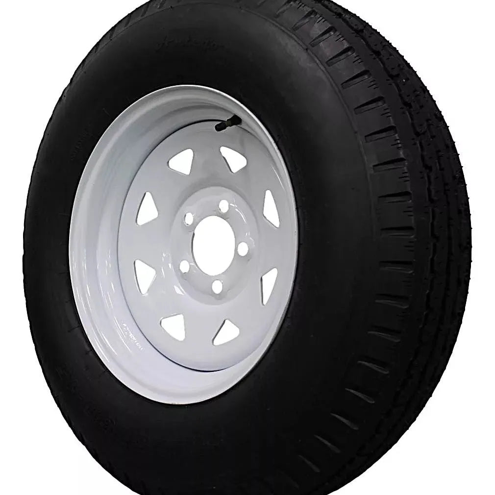 (Set of 4) Antego Tire and Wheel 225/75D15 Trailer Tire – Reinforced 8-Ply-Ply Design (2)
