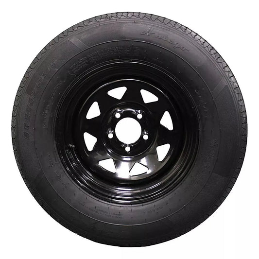 (Set of 4) Antego Tire and Wheel 225/75R15 Highway Terrain Trailer Tire & Wheel – (2)
