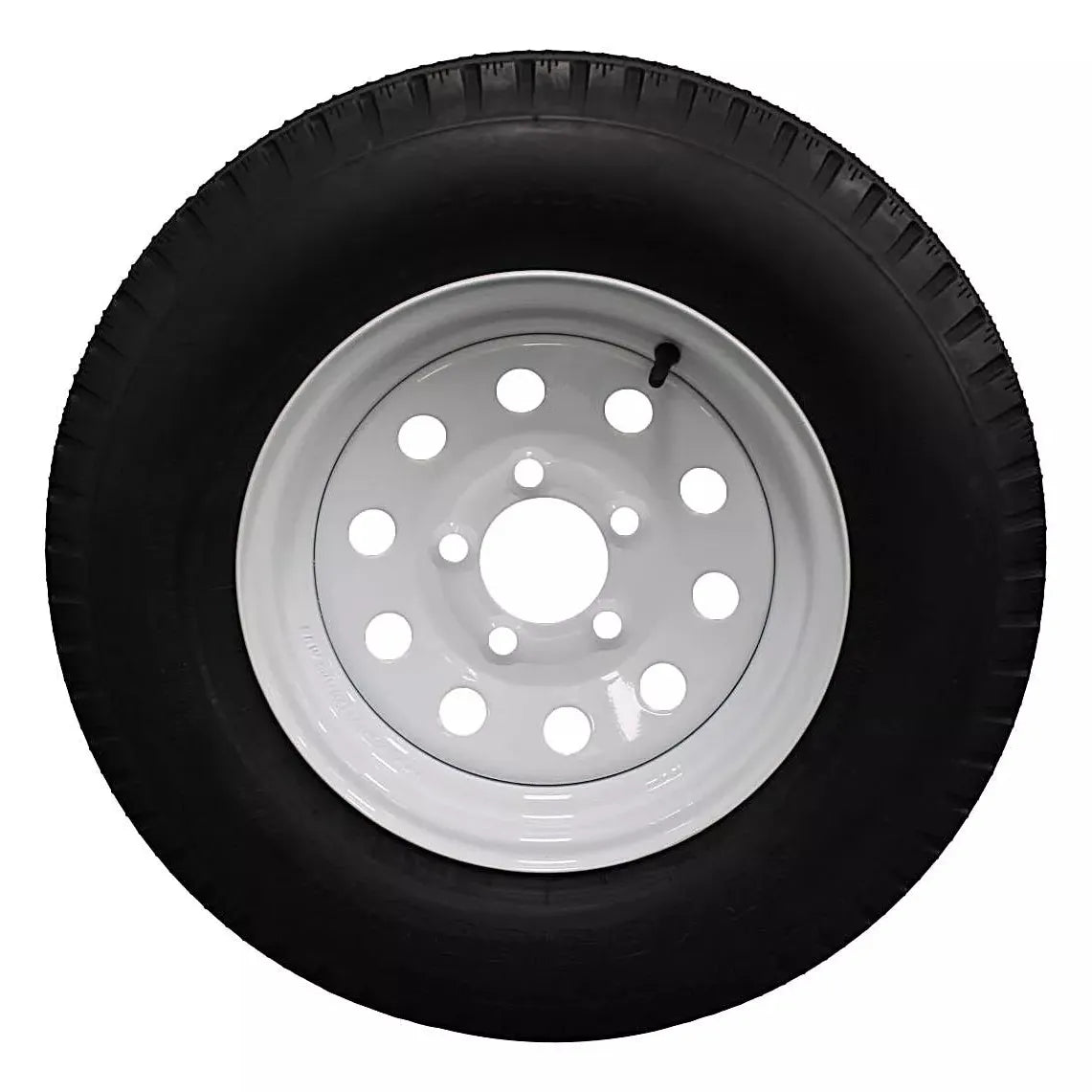 (Set of 2) Antego Tire and Wheel 185/80D13 Highway Terrain Trailer Tire & Wheel –