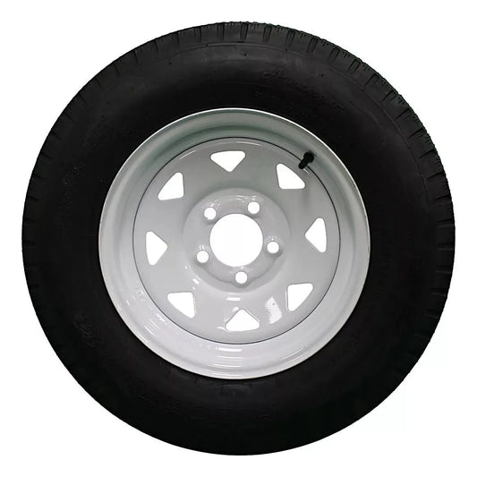 (Set of 2) Antego Tire and Wheel 205/75D14 Trailer Tire – Reinforced 6-Ply-Ply Design