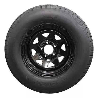 (Set of 4) Antego Tire and Wheel Heavy-Duty 225/75D15 Highway Terrain – 8-Ply-Ply