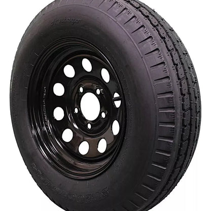 (Set of 4) Antego Tire and Wheel 205/75D14 Highway Terrain Assembly – Optimized for High